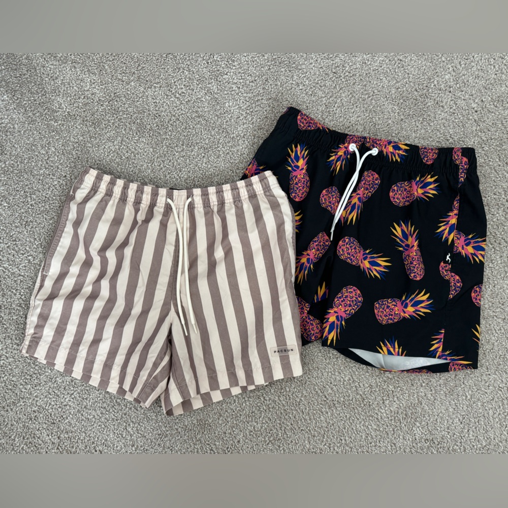 Pacsun & Hollister 5” Swimsuits